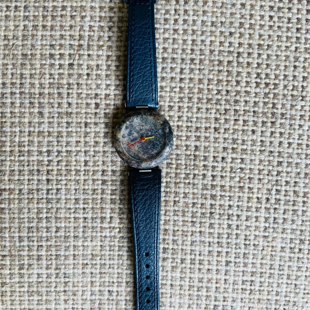 Tissot Watch Granite Rock Blue Stone Vintage - Picture 8 of 11